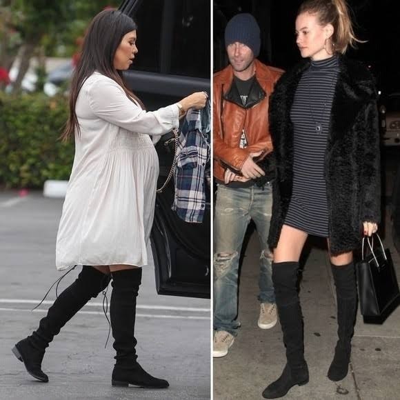 STUART WEITZMAN LOWLAND BLACK SUEDE BOOT 6.5 - Picture 10 of 11